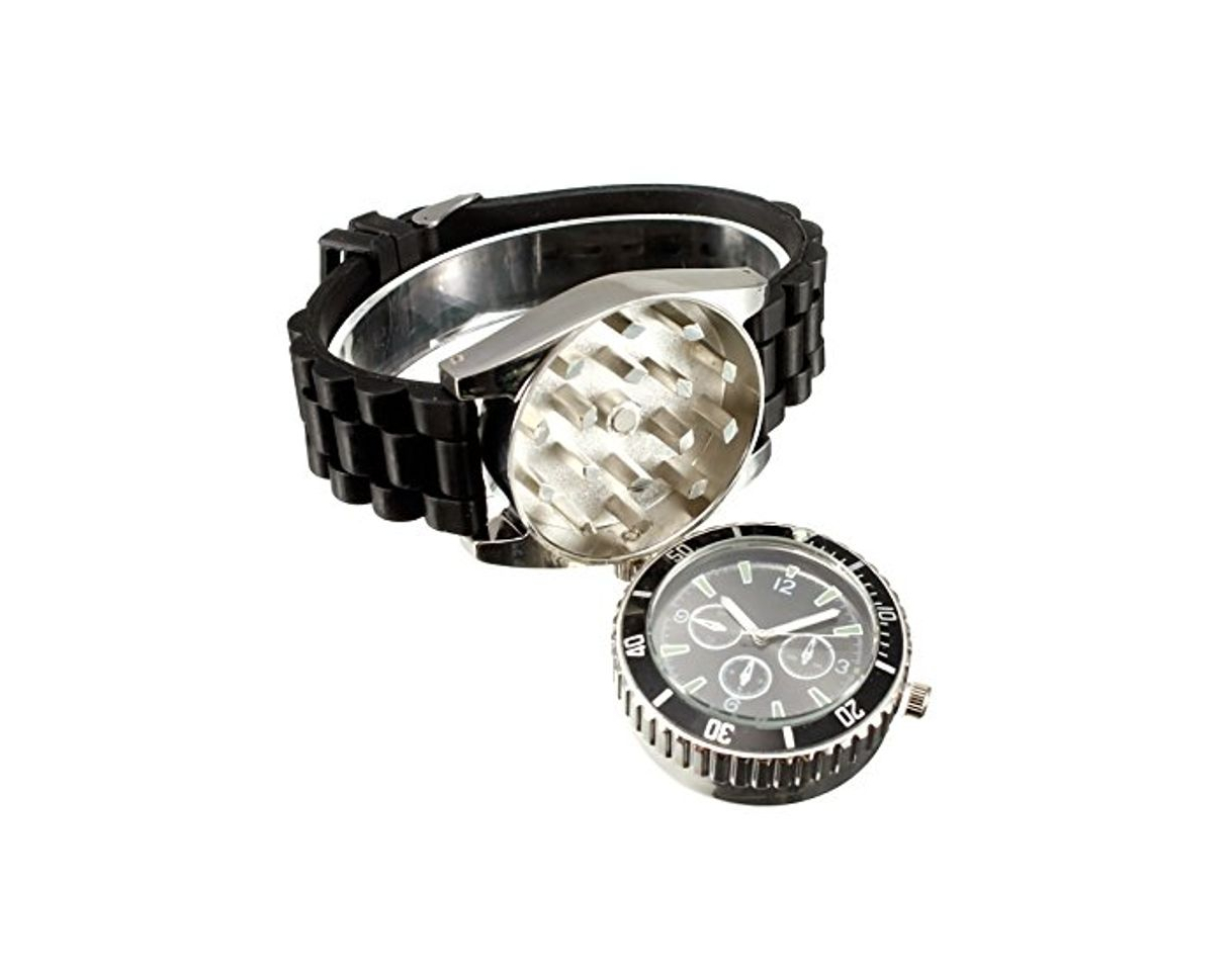 Productos 4483 Reloj de pulsera GRINDER con correa de silicona con triturador de