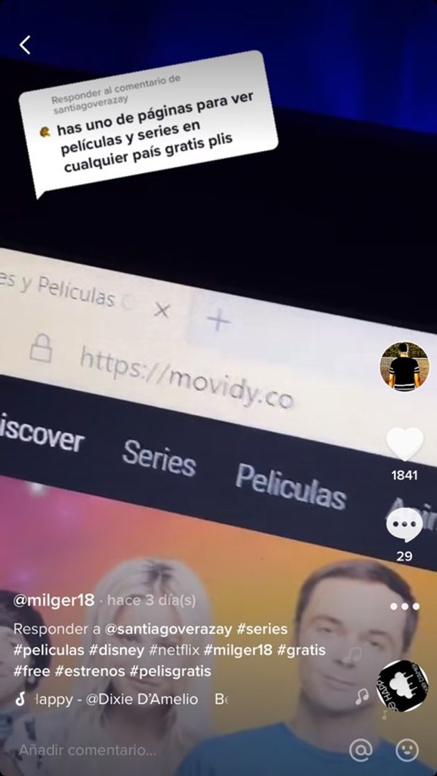Social Página para ver series Gratis 
