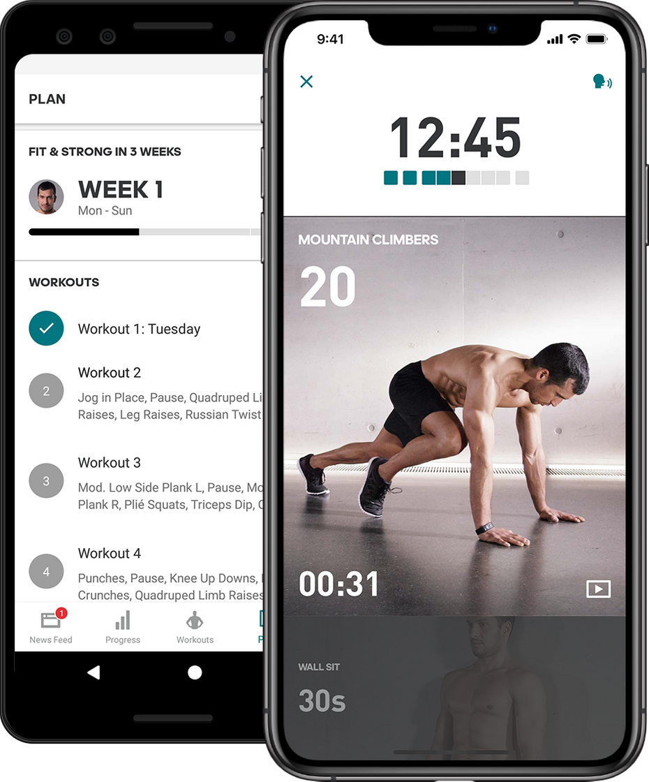 App adidas Training by Runtastic - Workout Fitness App 