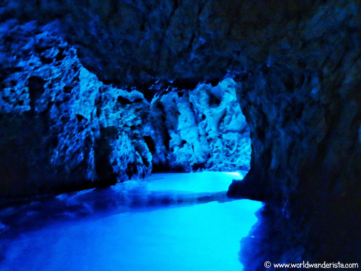 Lugar Blue Cave