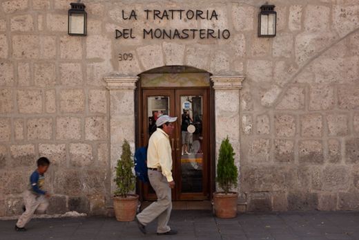 La Trattoria del Monasterio.