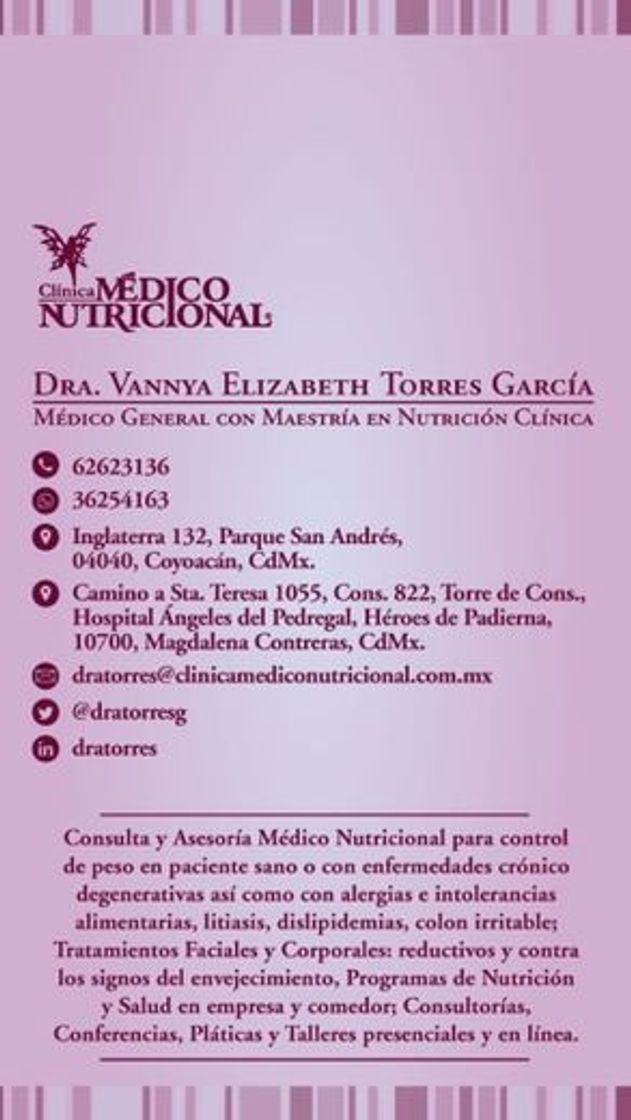 Fashion Consultoría de Nutrición y Estética saludable 