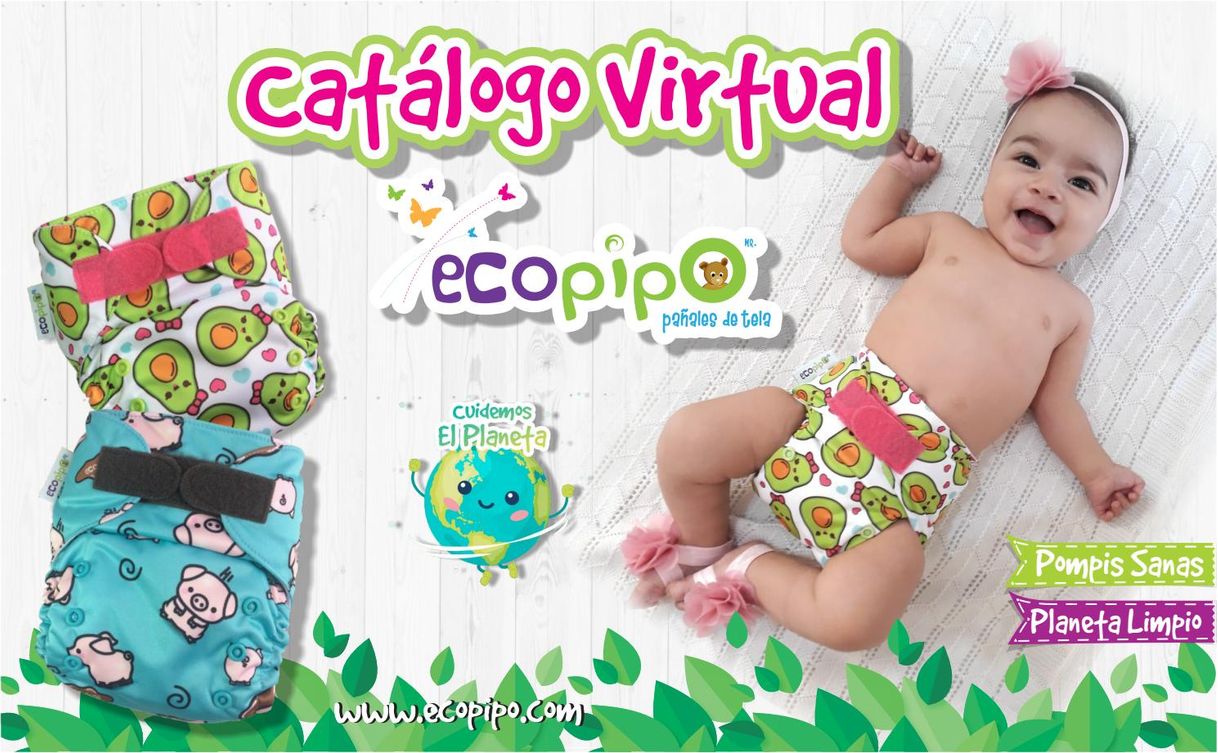 Moda Pañales de tela Ecopipo