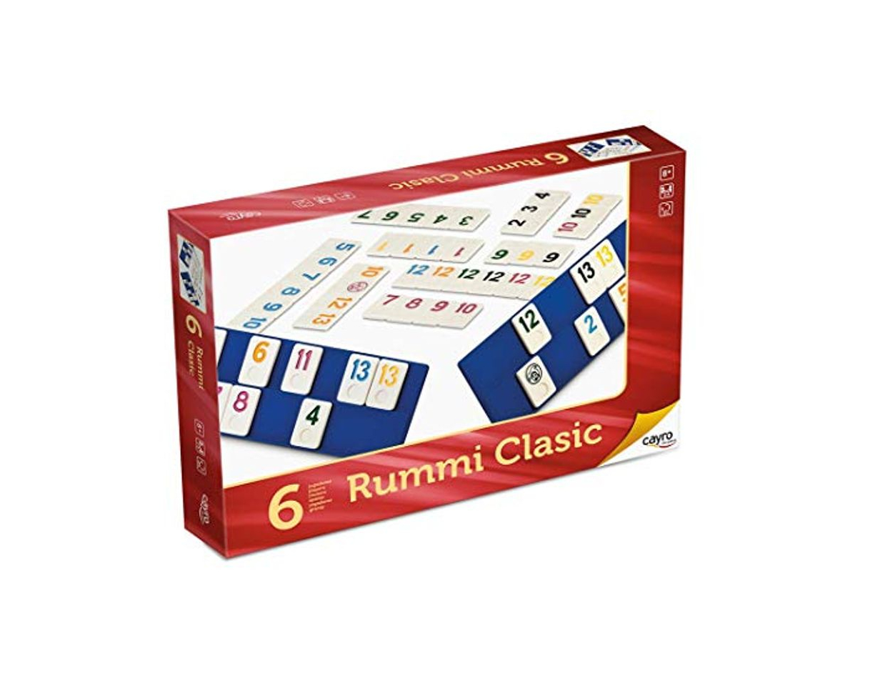 Product Cayro - Rummi Clasic 6 Jugadores Grande - Juego Tradicional - Juego