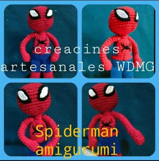 Amigurumi de Spiderman. 🕷️🕸️