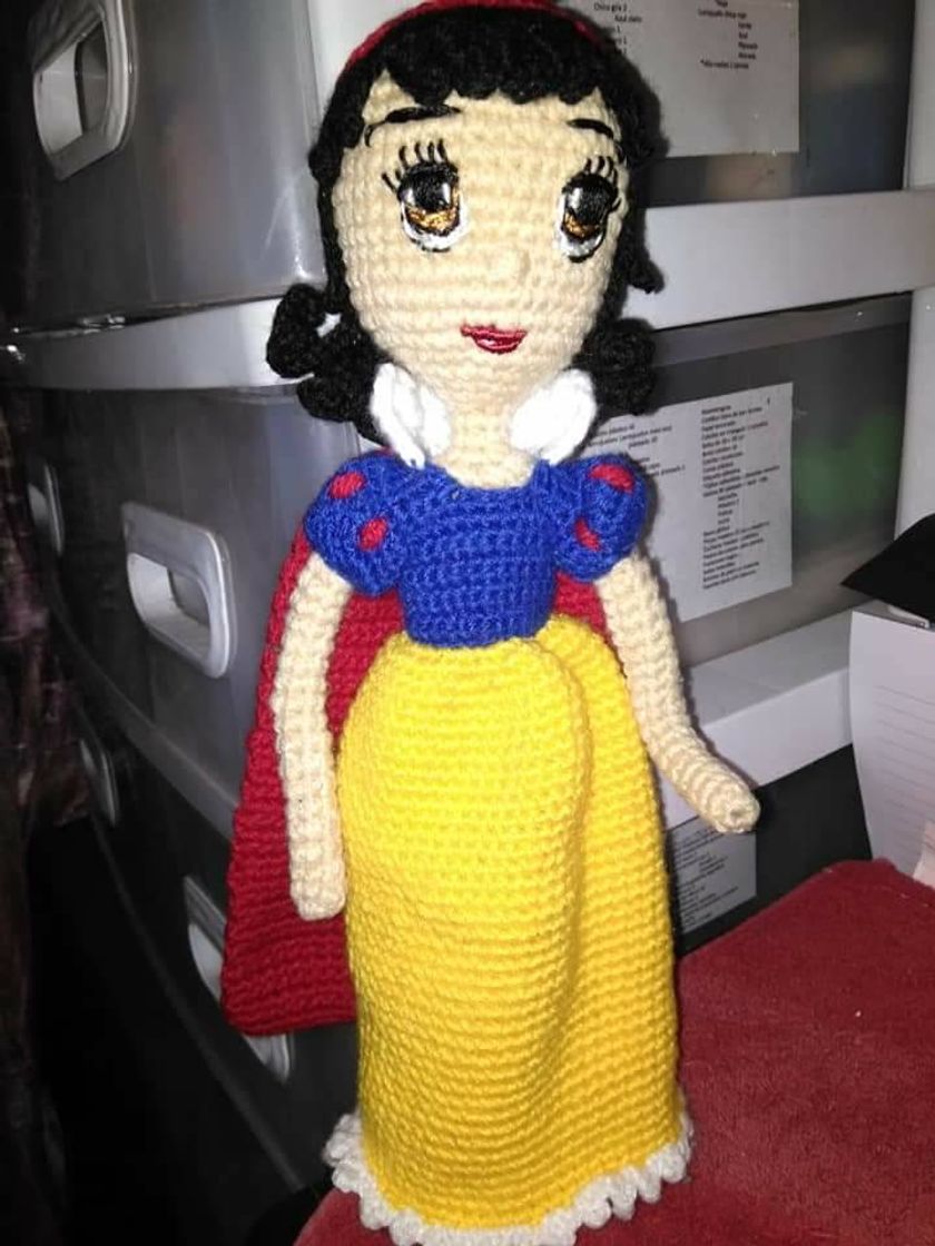 Fashion Amigurumi Blanca Nieves 🍎