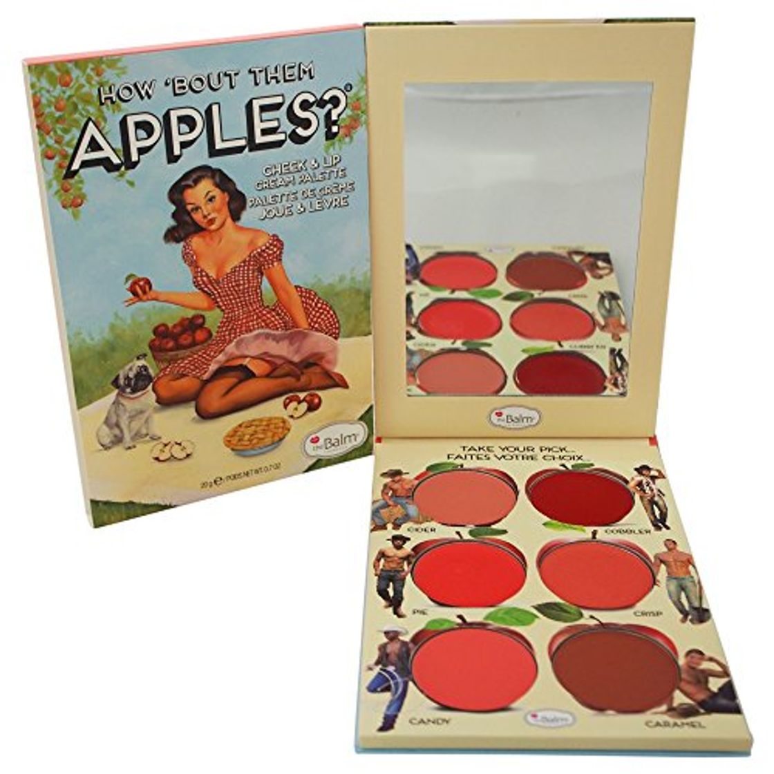 Social theBalm How 'Bout Them Apples? Lip and Cheek Cream Palette