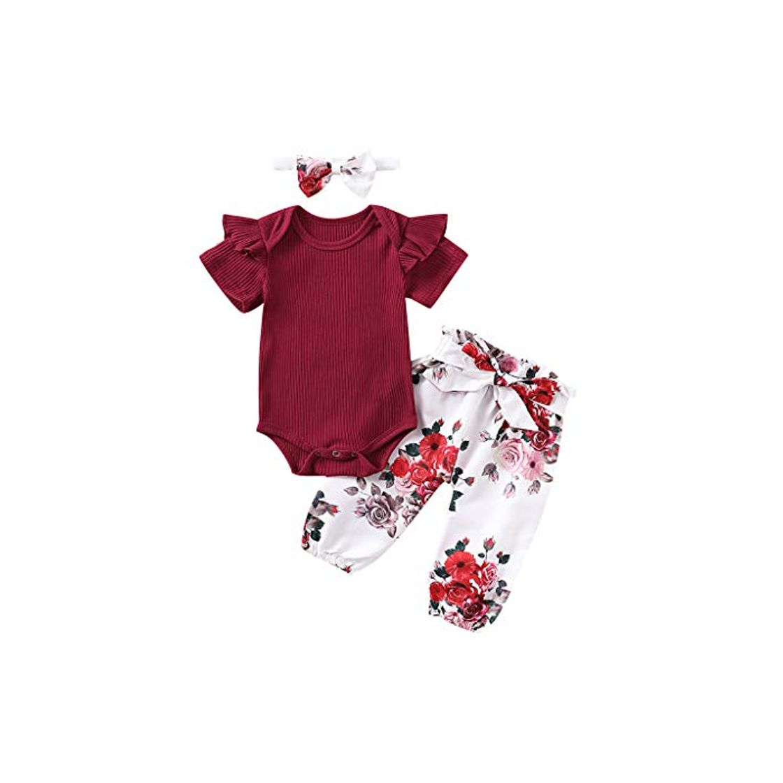 Social Ropa Bebe Niña Verano Fossen Monos de Volantes con Borla