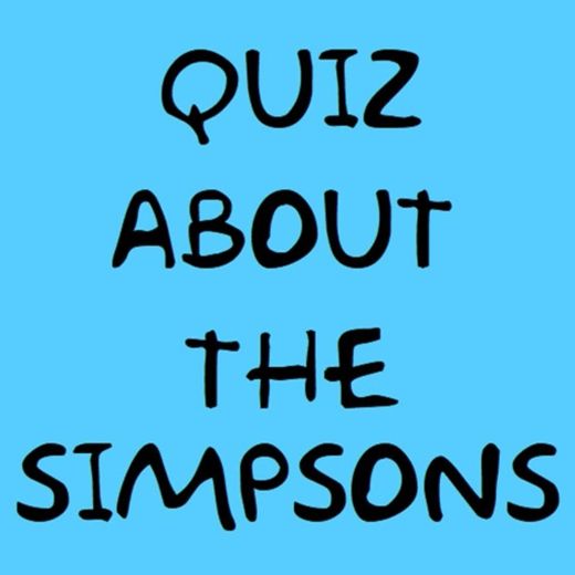 Quiz About Simpsons