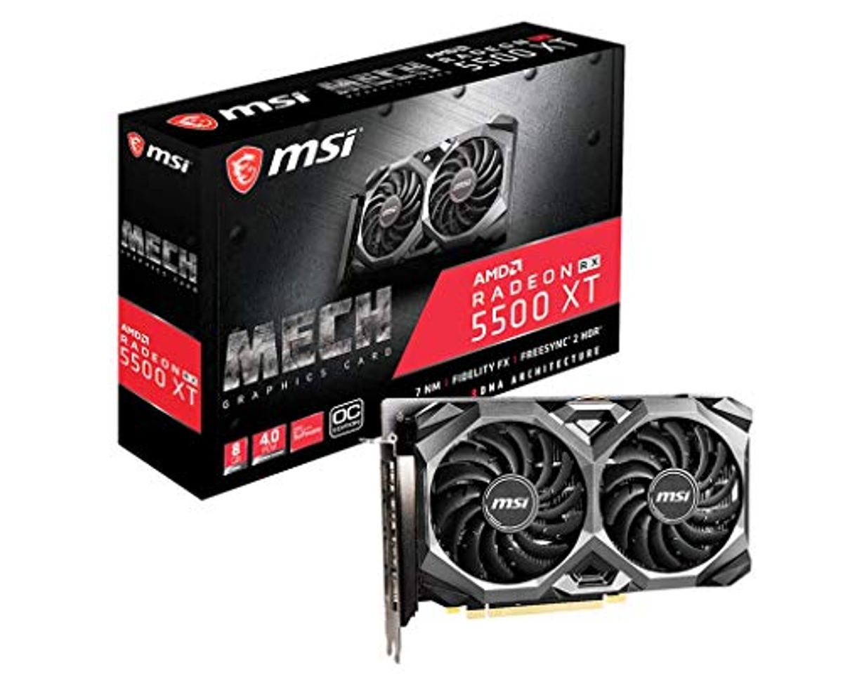 Producto MSI Radeon RX 5500 XT Mech 8G OC