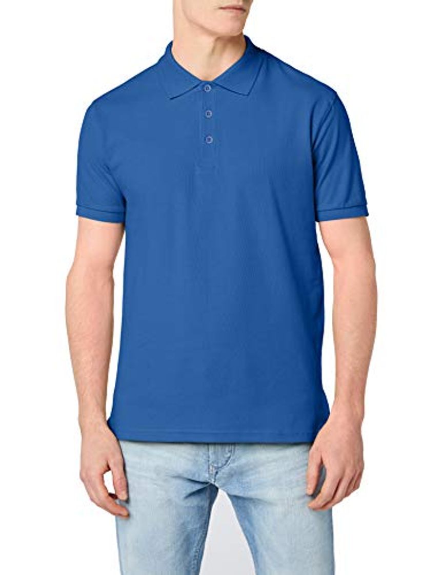 Moda Fruit of the Loom 65/35 Pique Polo - Polo Hombre, Azul