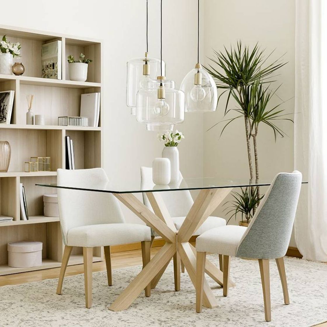 Social Mesa de vidro 