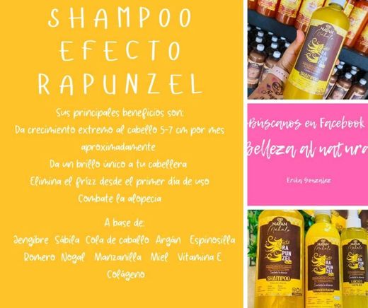 Kit Shampoo efecto Rapunzel