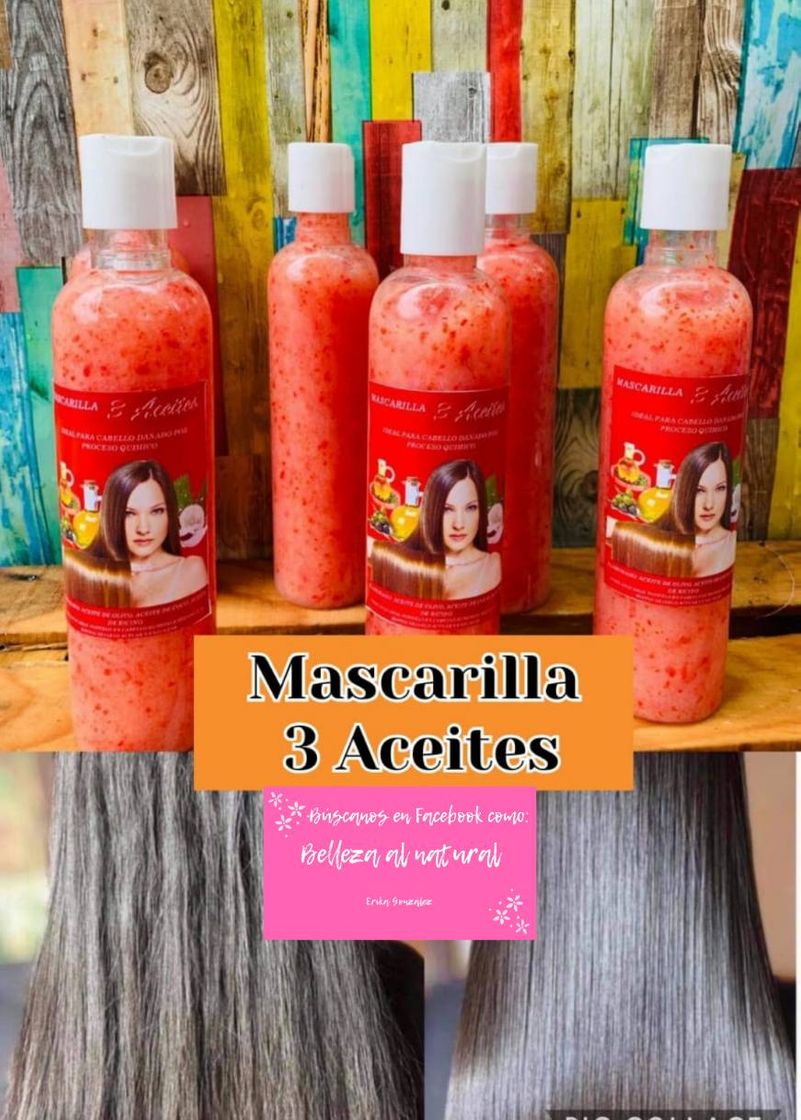 Producto Mascarilla capilar 3 aceites