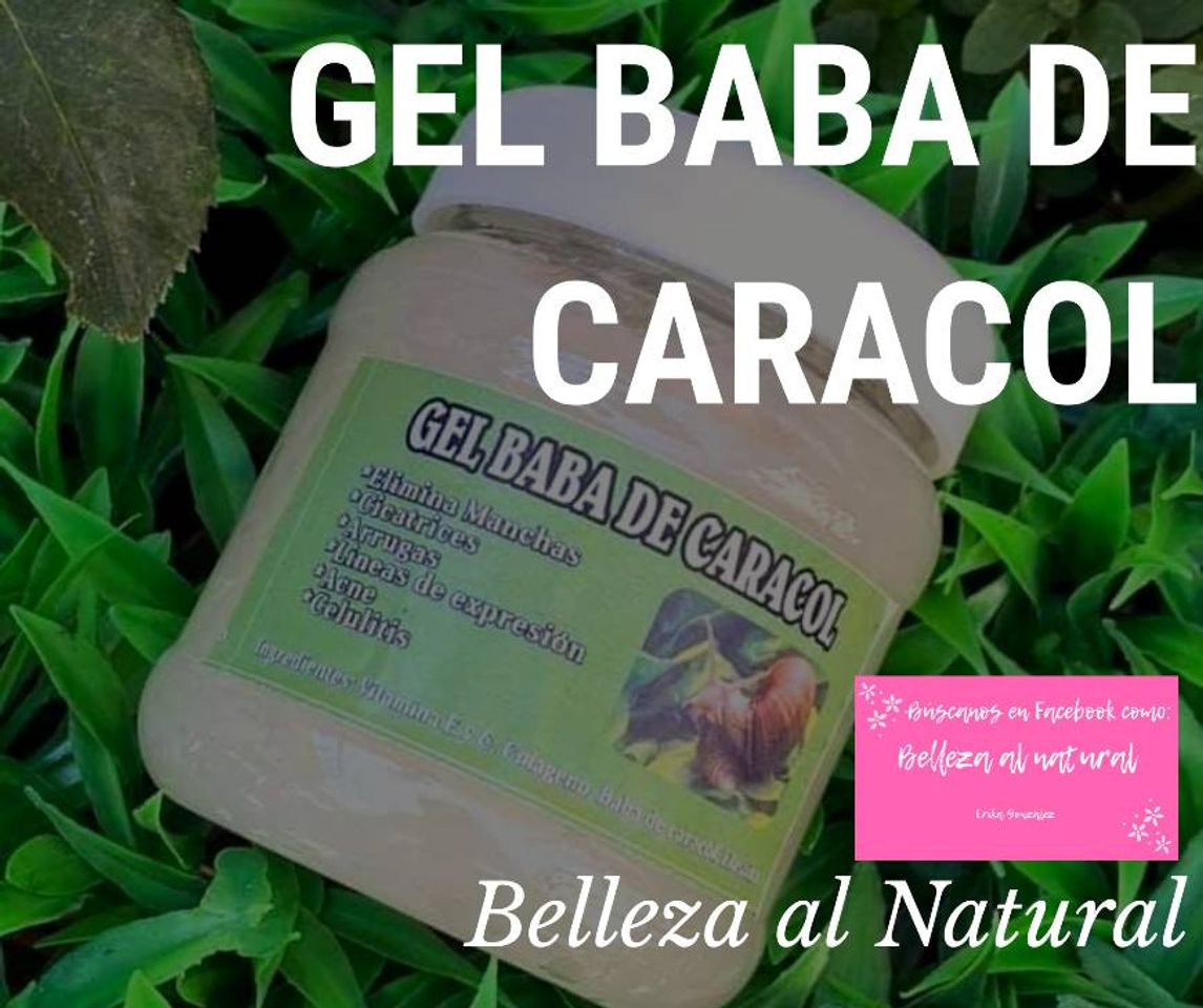 Producto Gel baba de caracol