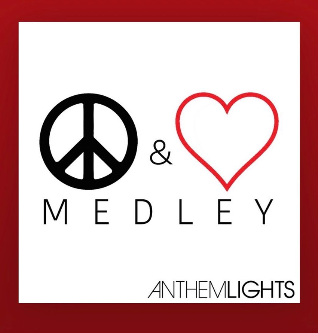 Music Peace & Love Meadley: Anthem Lights