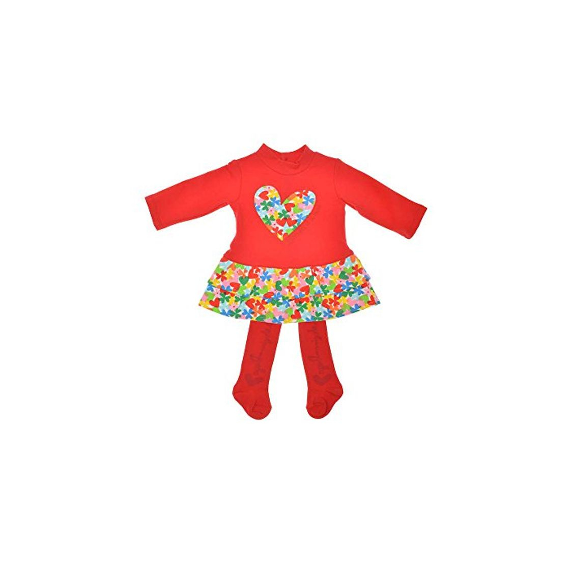 Product Agatha Ruiz de la Prada - Vestido corazón Flores, Bebe niña, Color: