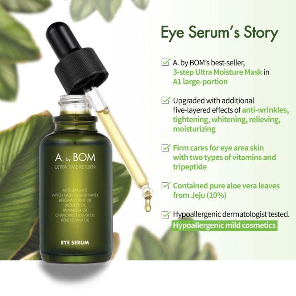 Producto A BY BOM Ultra Time Return Eye Serum