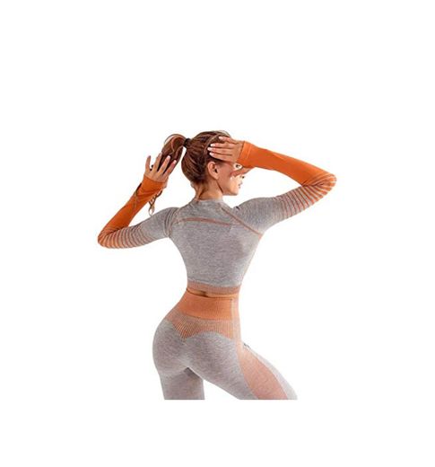 HOTAPEI Yoga Splice Outfits para mujeres 2-teiliges Set