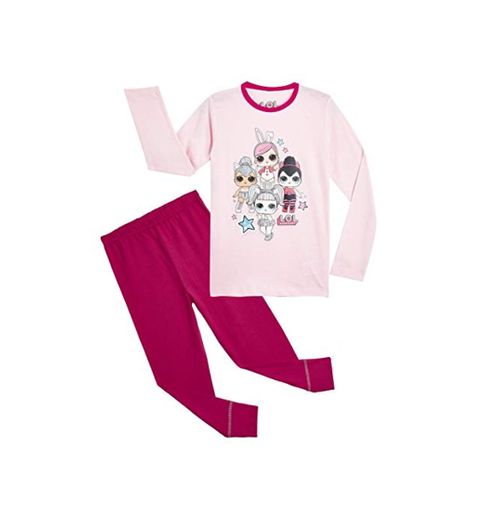L.O.L Surprise Dolls Pijama para niñas Soft Cotton PJs Pijamas Confetti Pop