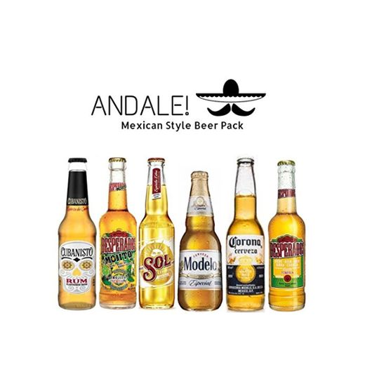 Andale! Pack de Cervezas Mexicanas - Cervezas de Mexico