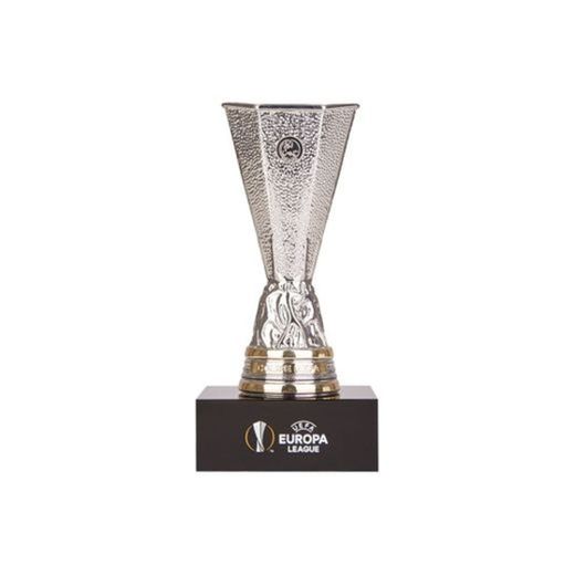 UEFA Europa League Replica-Pokal auf Acrylpodest