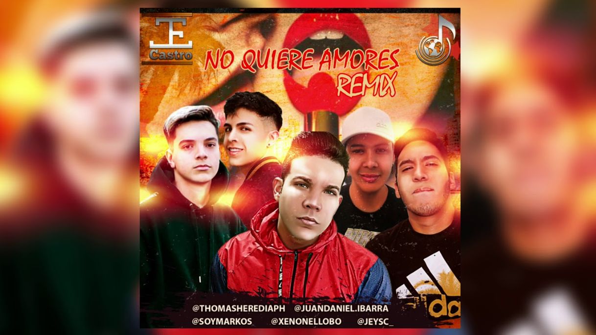 Moda NO QUIERE AMORES FEAT XENON, JEY S, MARKOS, THOMAS ...