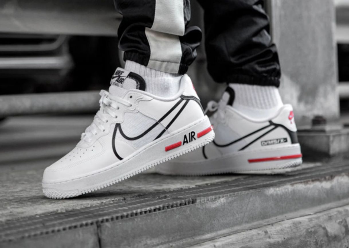 Productos Nike Air Force 1 React White