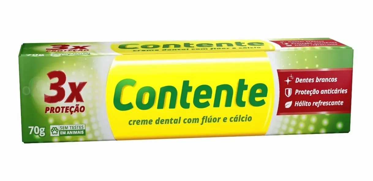 Productos Creme Dental Contente