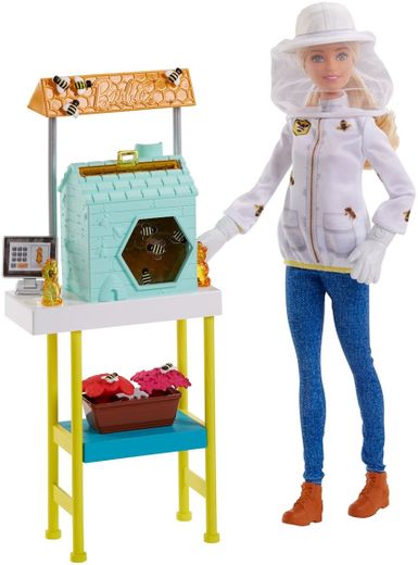 Barbie apicultora + playset