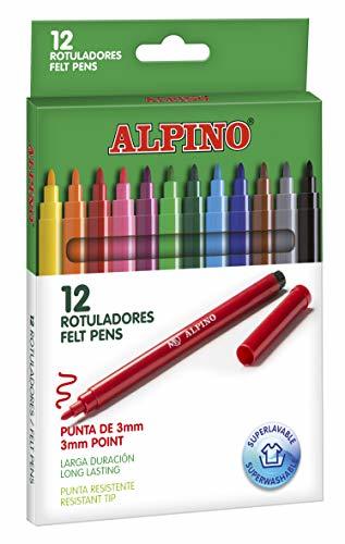 Elemento de la categoría hogar Alpino AR001002 - Pack de 12 rotuladores