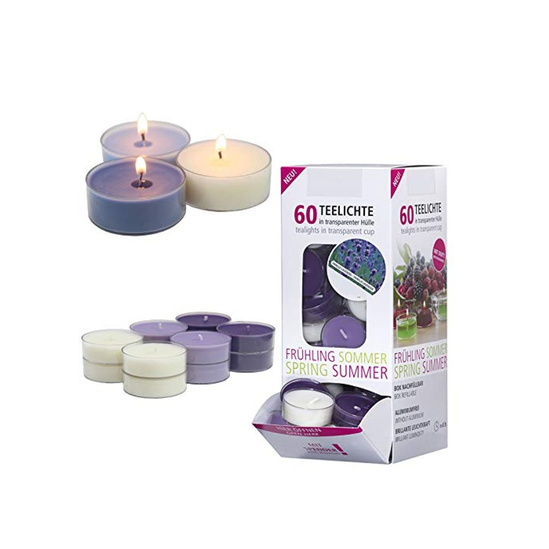 Products Smart Planet® - Juego de 60 Velas perfumadas