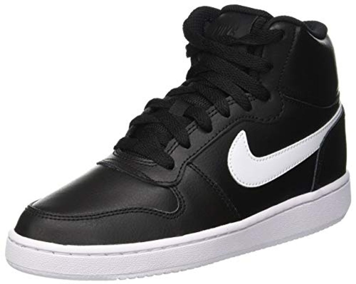 Fashion Nike Wmns EBERNON Mid, Zapatillas Altas para Mujer, Negro