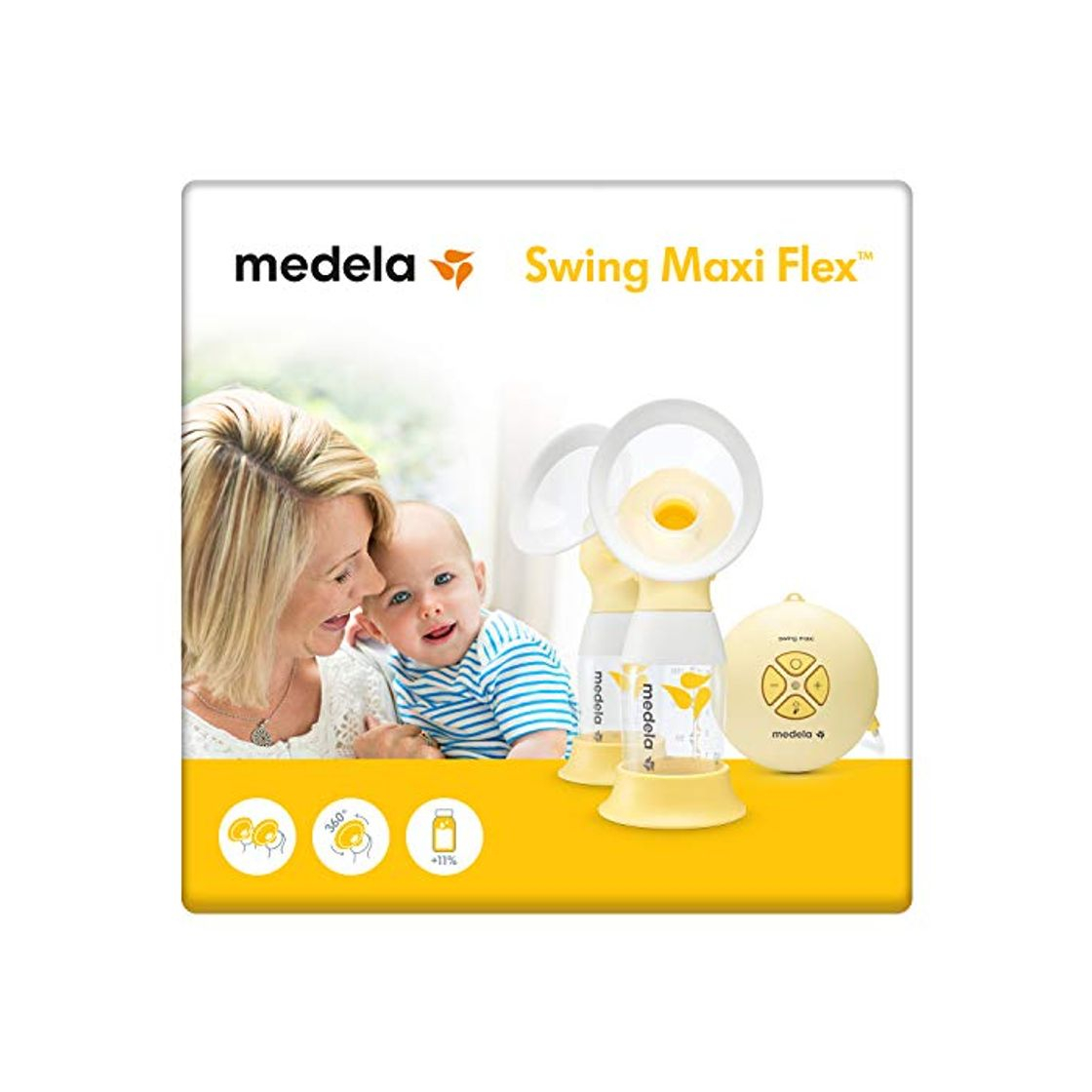Social Medela Swing Maxi Flex Extractor de leche eléctrico doble