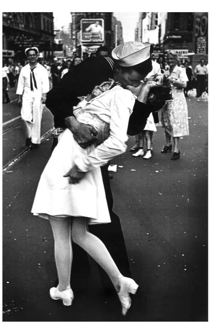 Social Kissing the War Goodbye