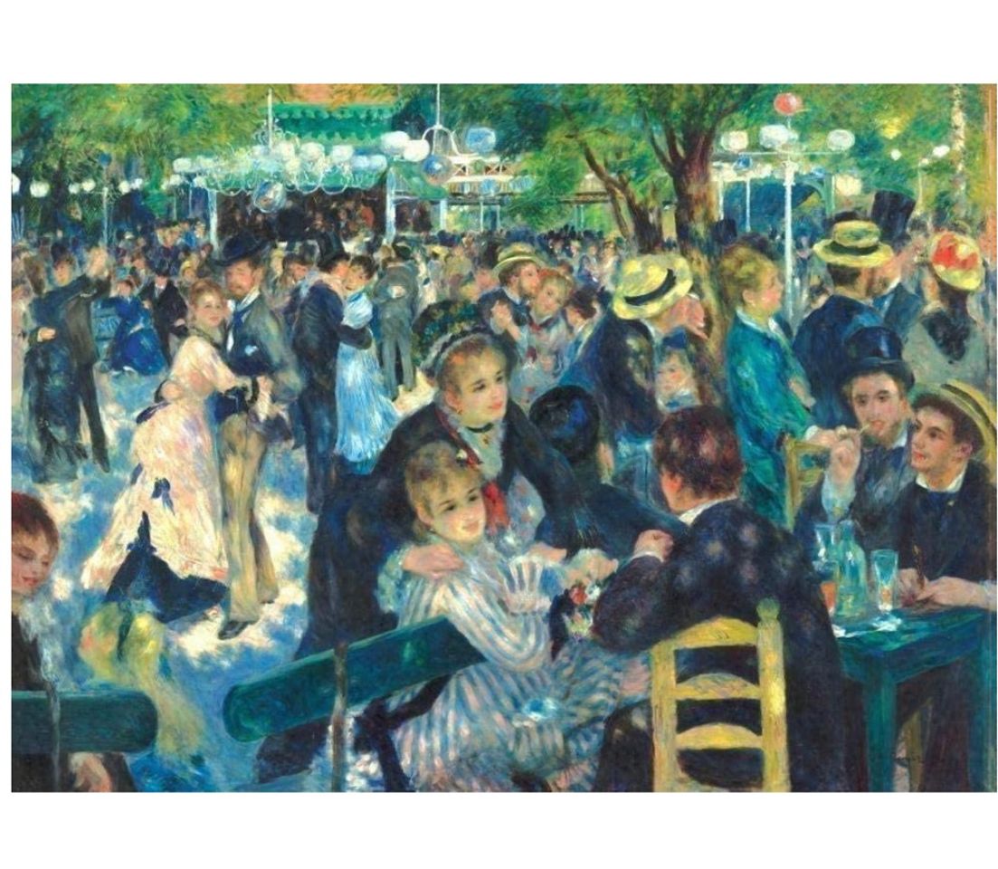 Social Baile en el molino de la Galette- Renoir