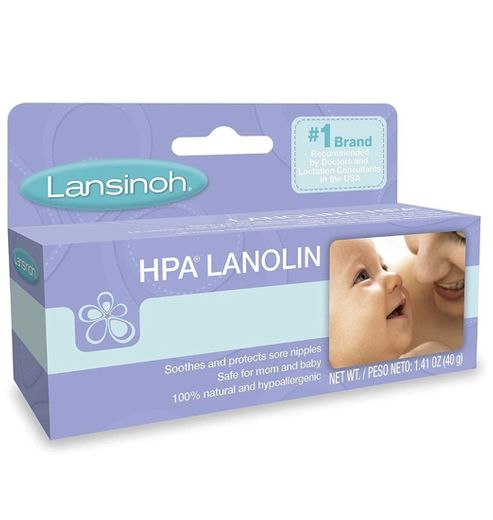 Lansinoh- Crema de lanolina para pezones 