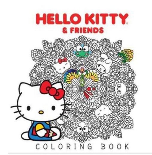 Hello Kitty Coloring Book 