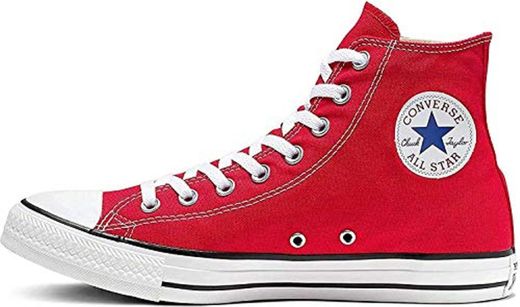 Converse Chuck Taylor All Star Hi, Zapatillas Altas Unisex adulto, Rojo