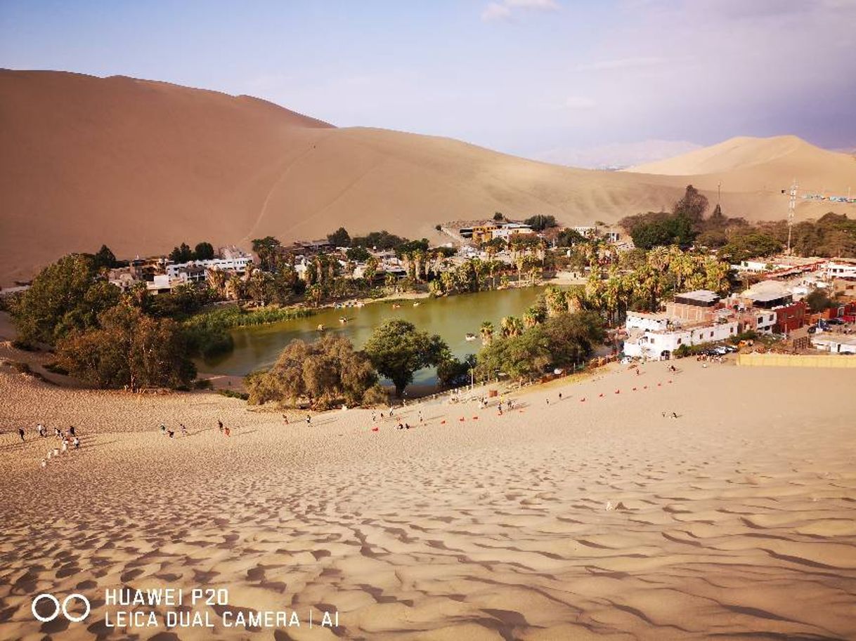 Lugar Huacachina Ica