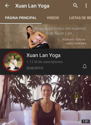 Xuan Lan Yoga, canal de yoga