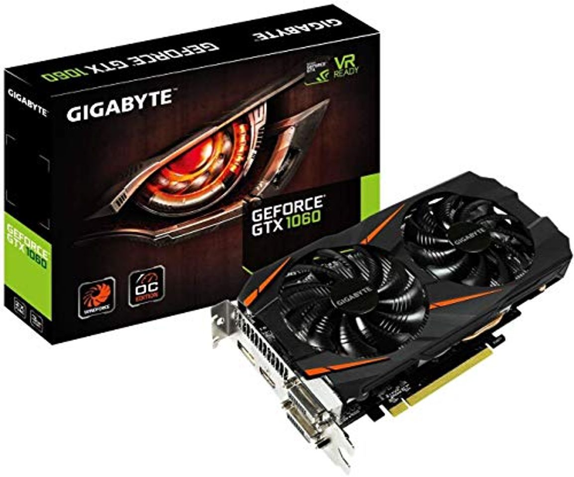 Social Gigabyte GTX 1060 WINDFORCE OC 3G GeForce GTX 1060 3GB GDDR5 -