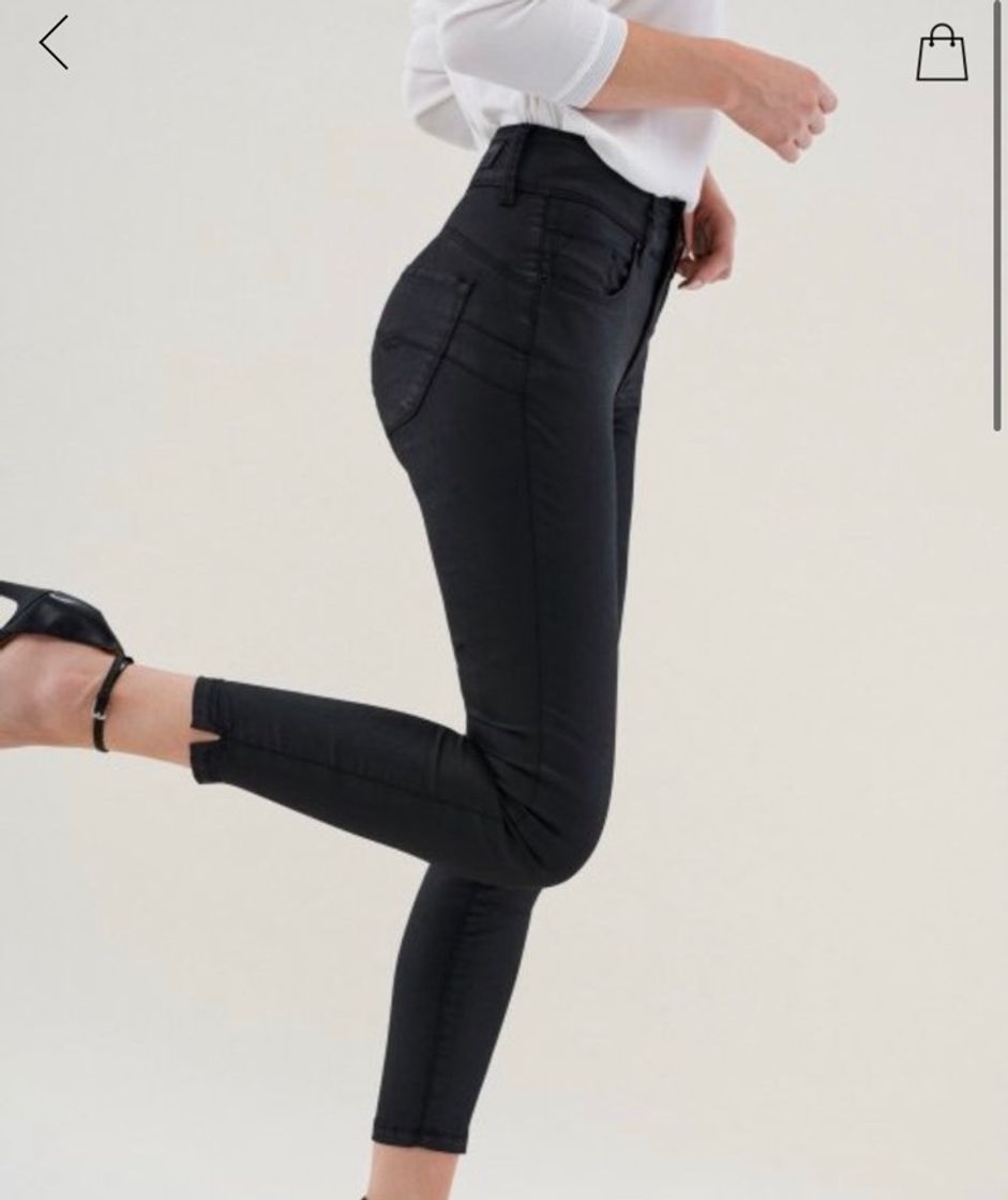 Social Jeans Push Up Efeito Cabedal