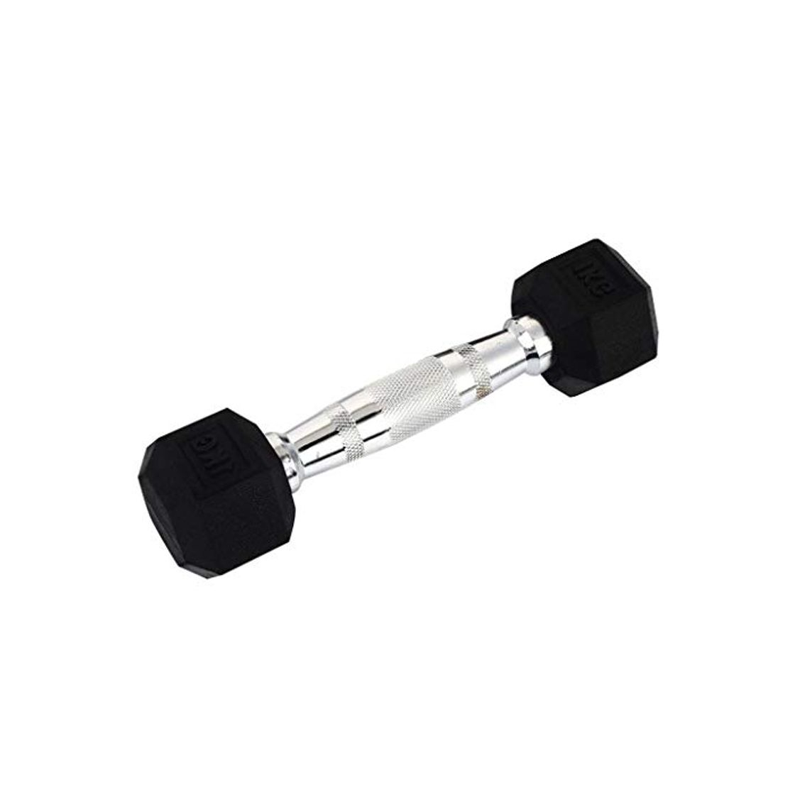 Productos Mancuerna Dumbbell Mancuernas de plata sólido Individual Aire libre entrenamiento de la fuerza muscular culturismo Placas gimnasia de los deportes casquillo ajustable con barra Mancuernas Dumbbells Fi