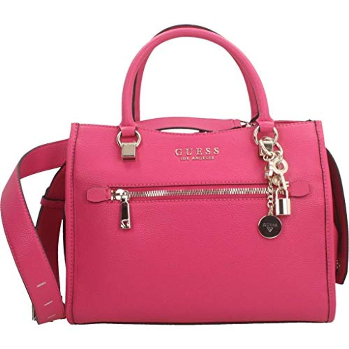 Moda Guess Bolsos Mano Lias Girlfriend Satche para Mujer Rosa Talla única