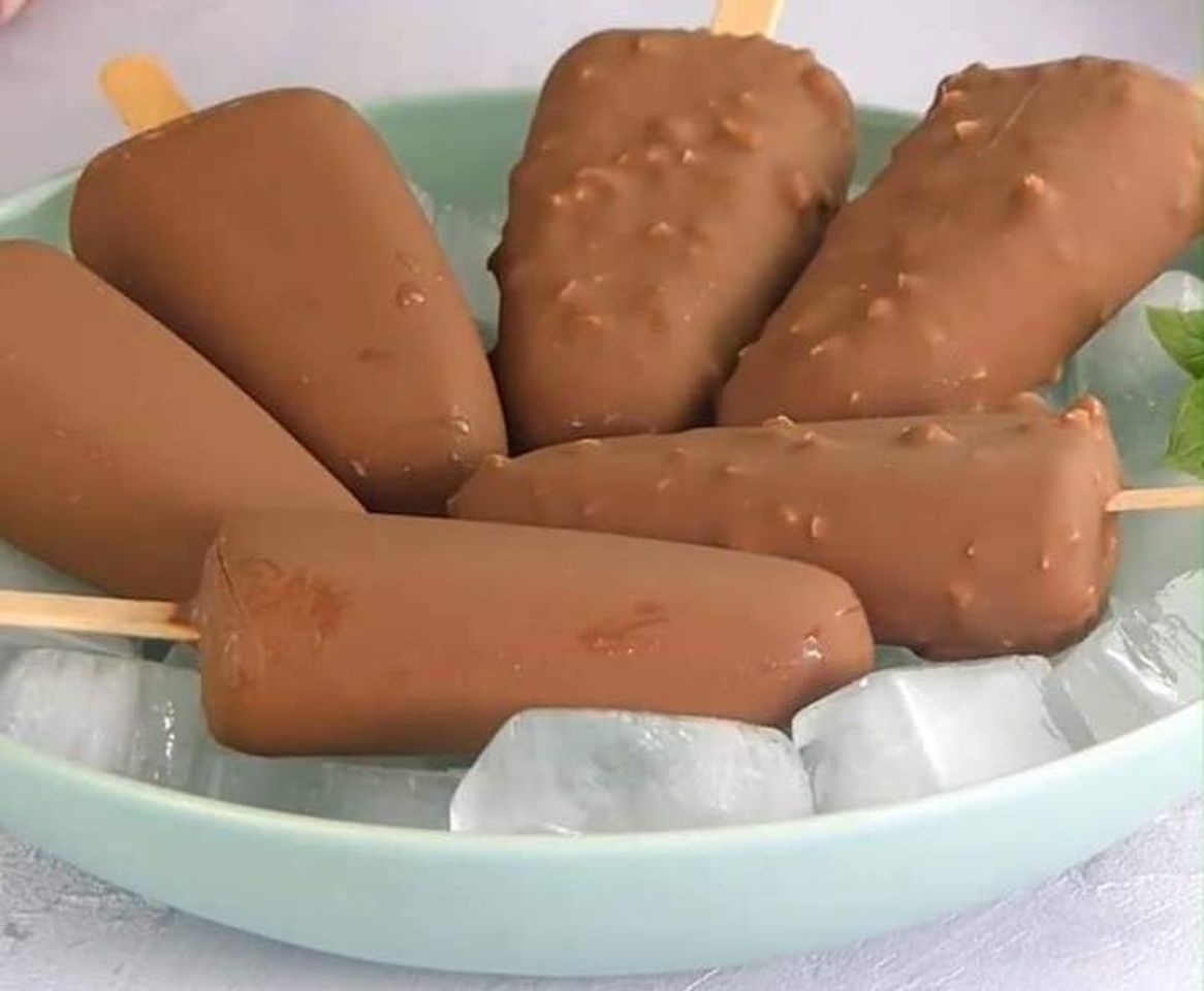 Moda Helados cubiertos de chocolate 🍫 