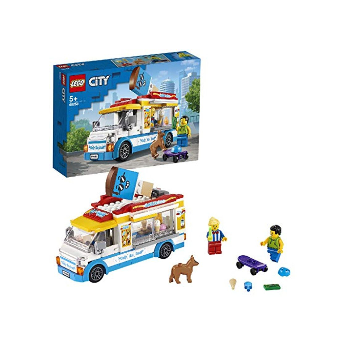 Product LEGO City Great Vehicles - Camión de los Helados, Juguete de Construcción,