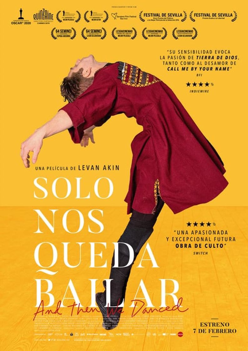 Película Solo nos queda bailar