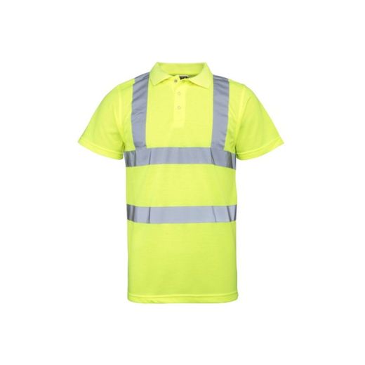RTY High Visibility - Polo/camisa de seguridad de alta visibilidad