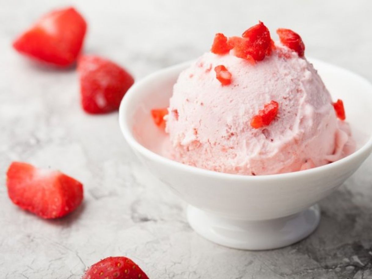 Fashion Helado de Fresas con Crema